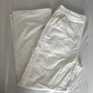 White Carpenter Pants